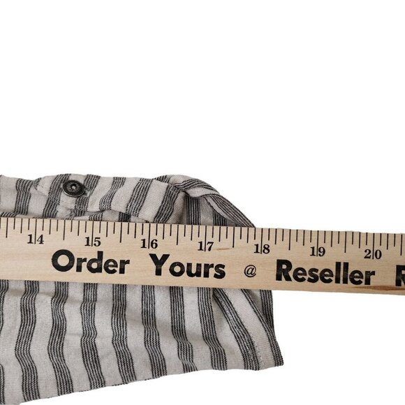 Kuhl Womens Top Small Beige Striped Jive 3/4 Sleeve Tee Dove Outdoor #8385 - Picture 13 of 13